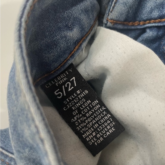 π Celebrity Pink Skinny Jeans β Womenβs Size 5/27 π - Picture 9 of 11